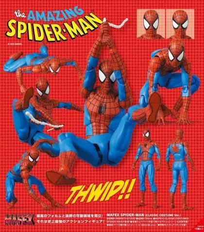 Spider-man Mafex Medicon 185 lacrado - Hobbies e coleções