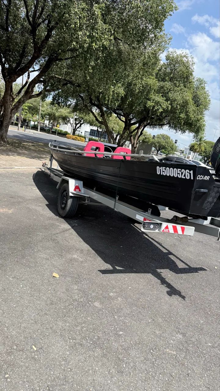 Barco/ motor 30 HP Yamaha + carretinha emplacada. - Foto 3