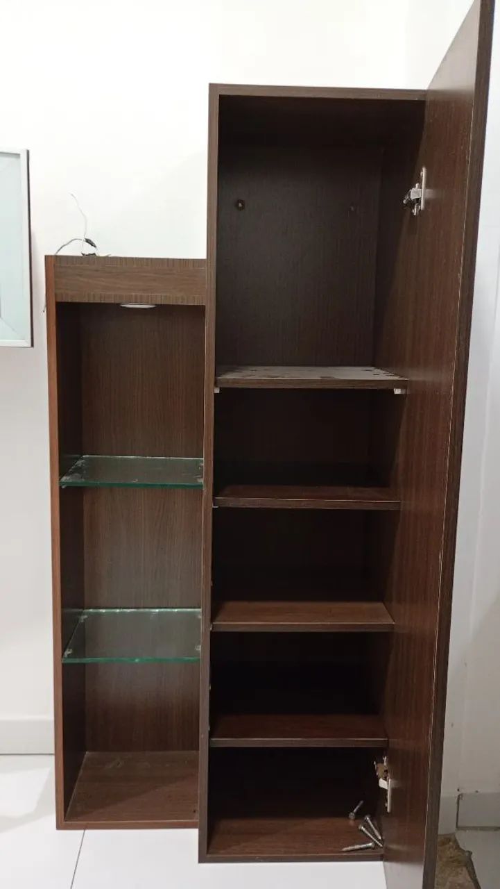 Conjunto de 02 Armários de parede para sala. - Foto 3