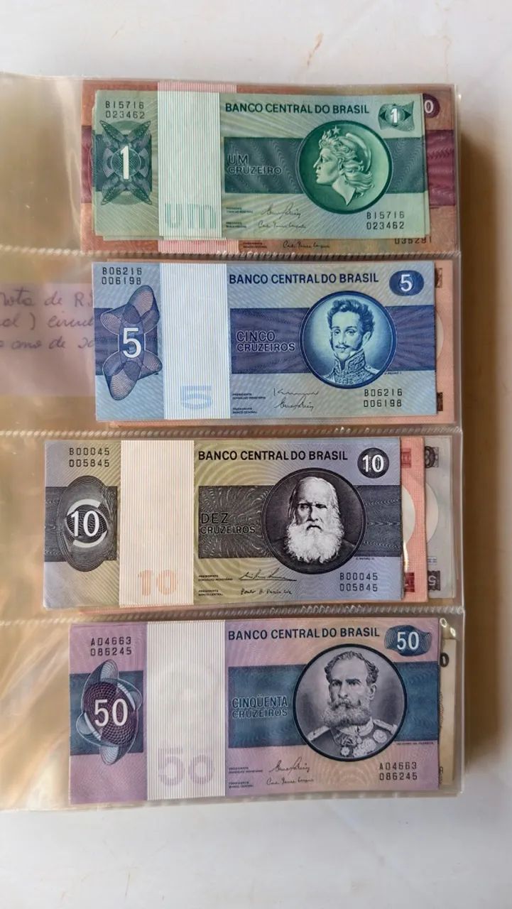 Cedulas antigas em bom estado - Foto 4