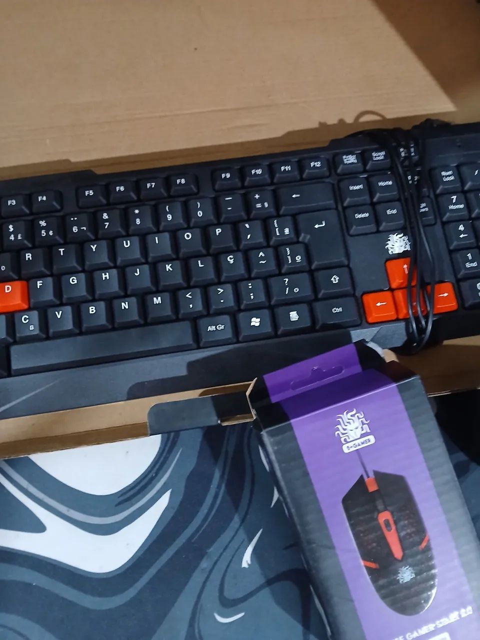 Teclado, mouse e fone - Foto 4