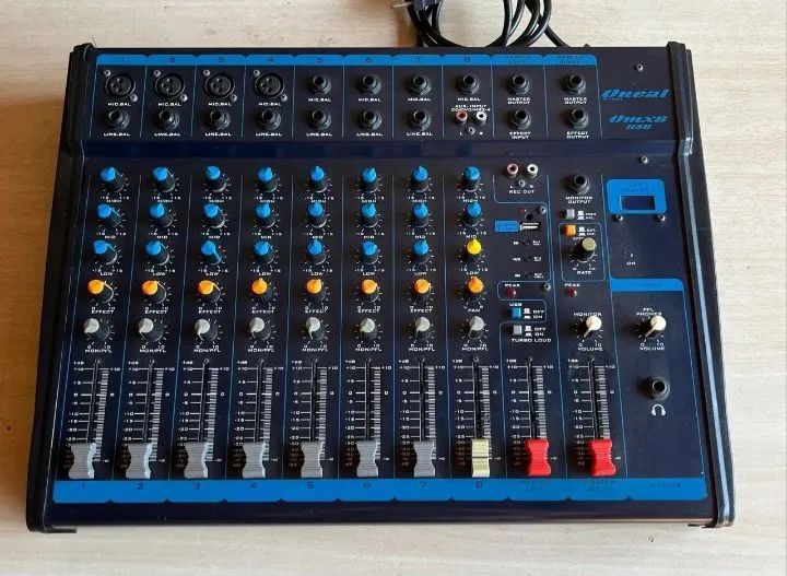MESA DE SOM ONEAL OMX-8 USB SEMI NOVA  - Foto 3
