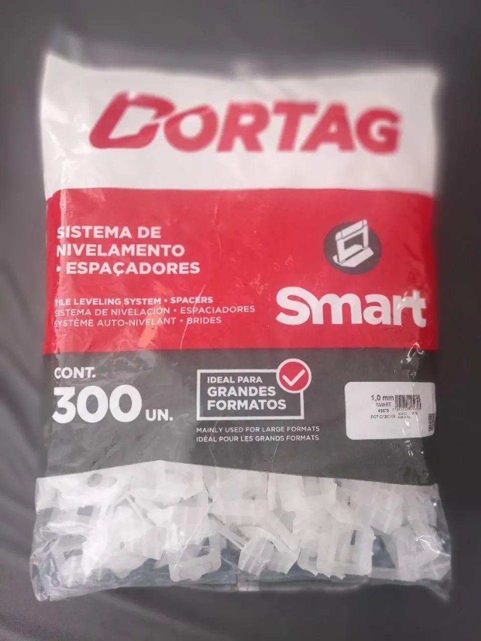 CORTAG NIVELADOR E ESPAÇADOR 1,0 MM SMART 300 UNIDADES