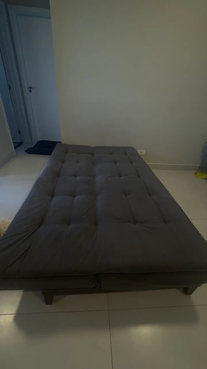 Sofá cama suede premium - Foto 3