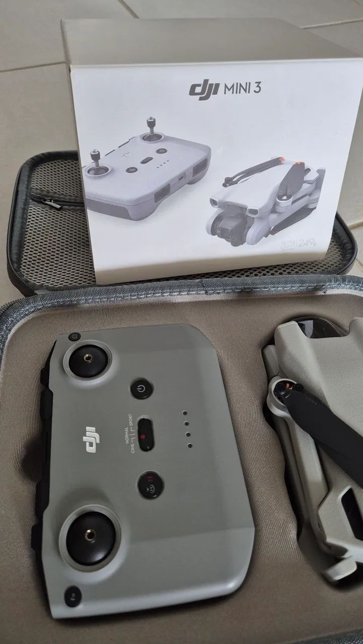 Drone DJI Mini 3 com Case + Filtro CPL - Foto 2