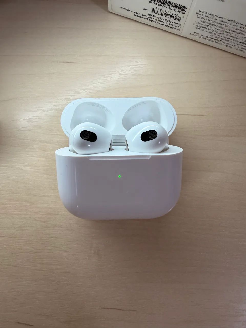 airpods apple 3rd geração original com capinha - Fones de Ouvido