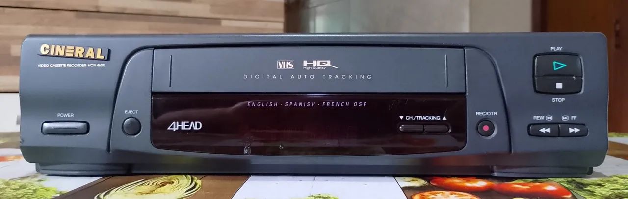 Vídeo Cassete CINERAL VCR-4600 - Foto 2