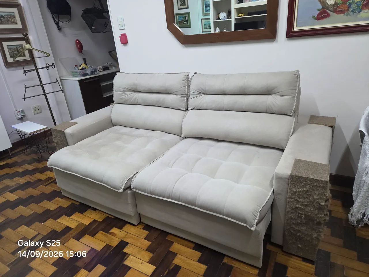 Sofá - Cama Retrátil Queen