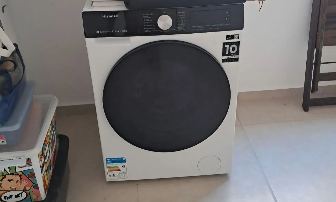 Maquina de lavar e secadora 110v