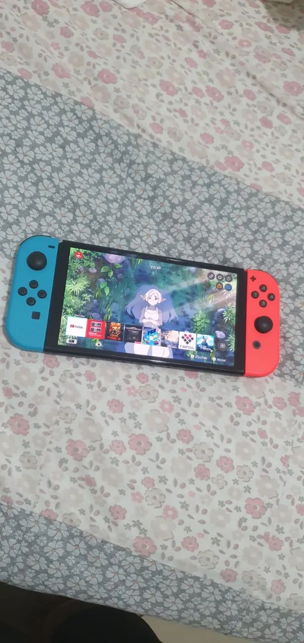 Nintendo Switch OLED Desbloqueado - Foto 2