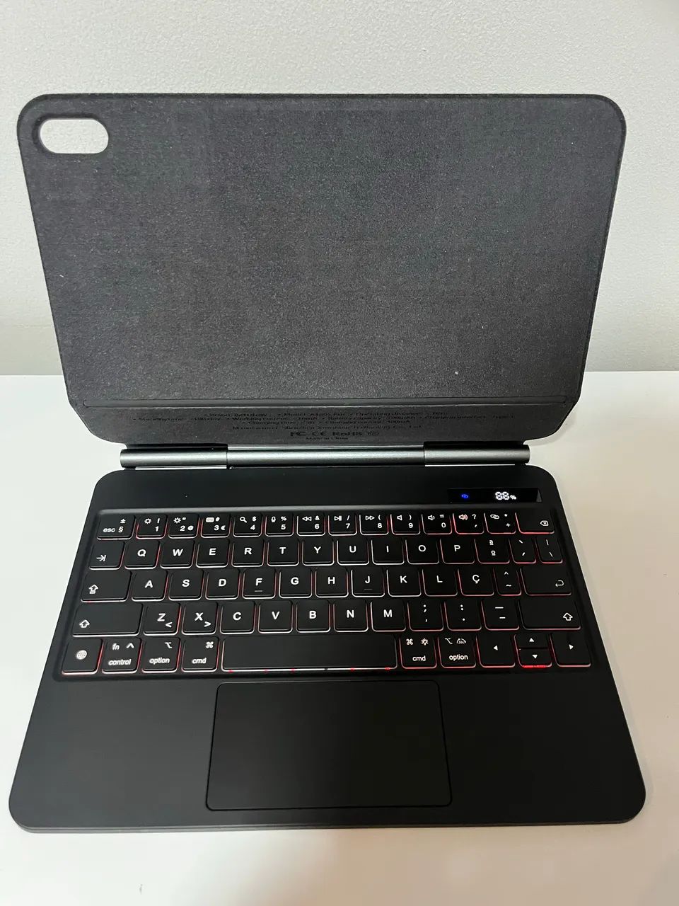 Capa + Teclado IPad 10 e 11 (10.9 polegadas)  - Foto 2