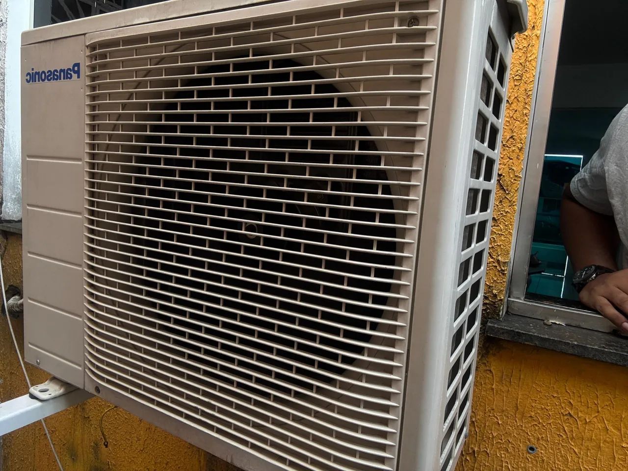 Ar split panasonic 12mil btu com control gelando perfeitamente  - Foto 2