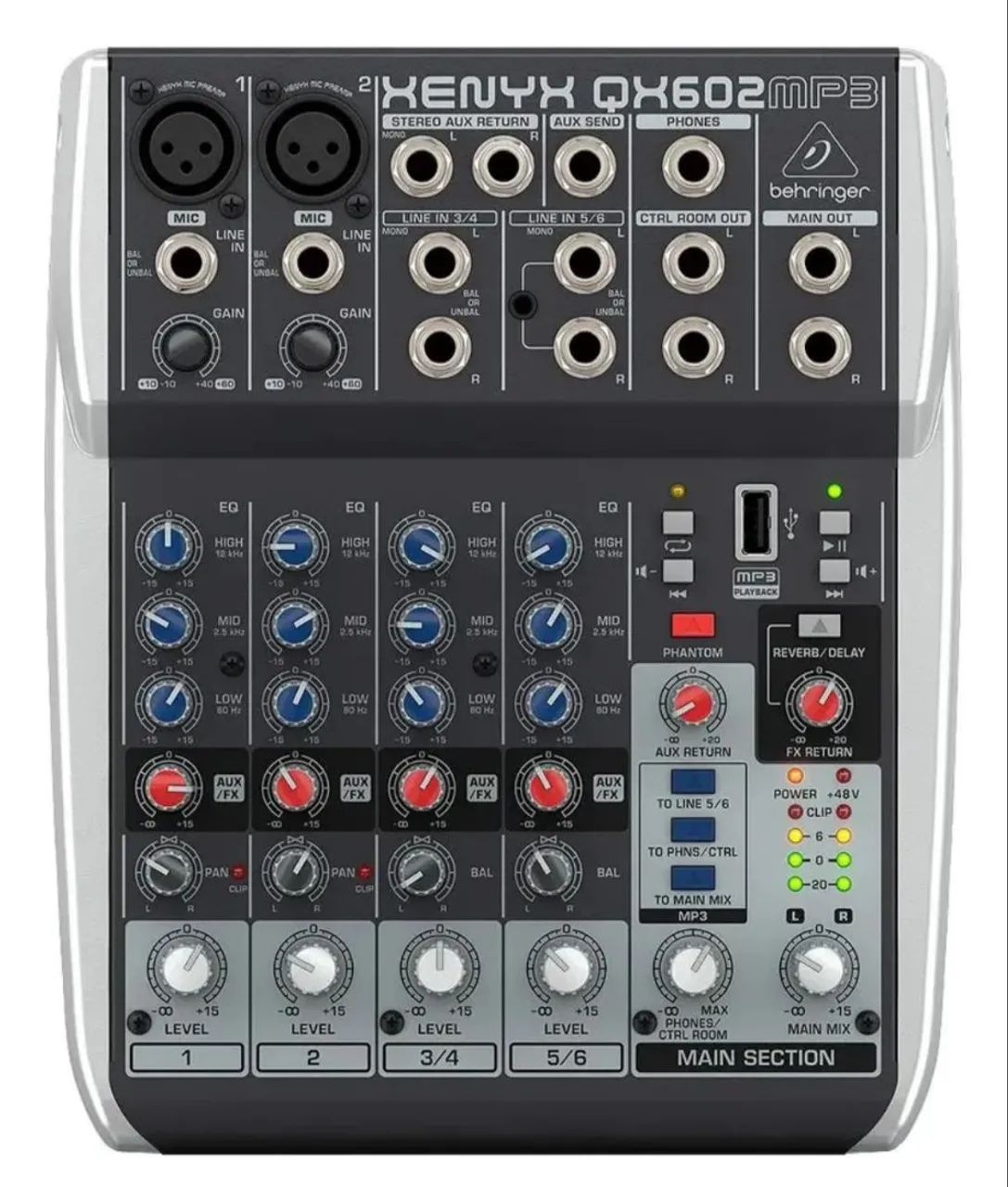 Mesa Behringer Qx602  - Foto 3