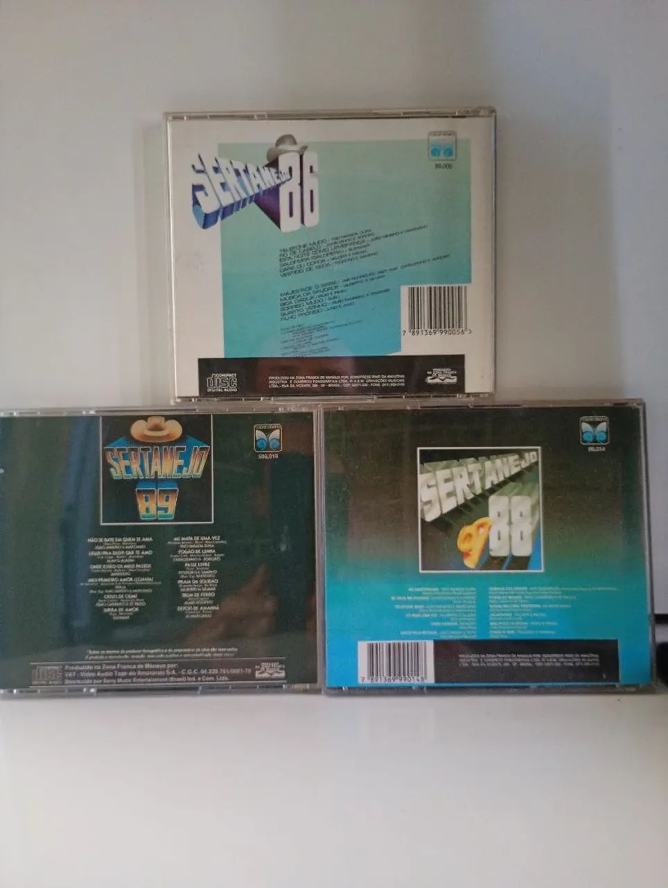 COLEÇÃO DE CDS SERTANEJO 86/88/89 - Foto 2