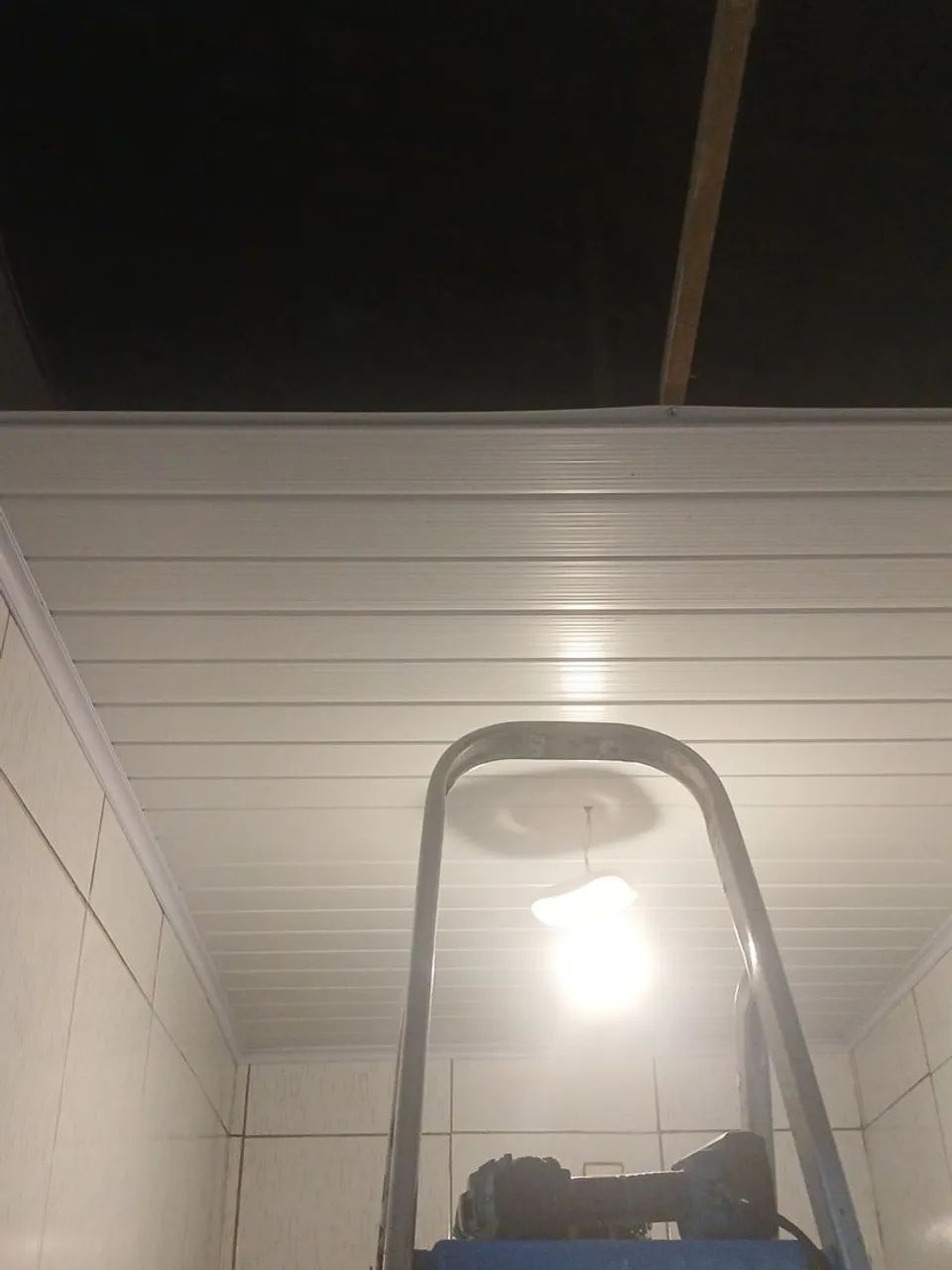 Forro pvc instalado ...