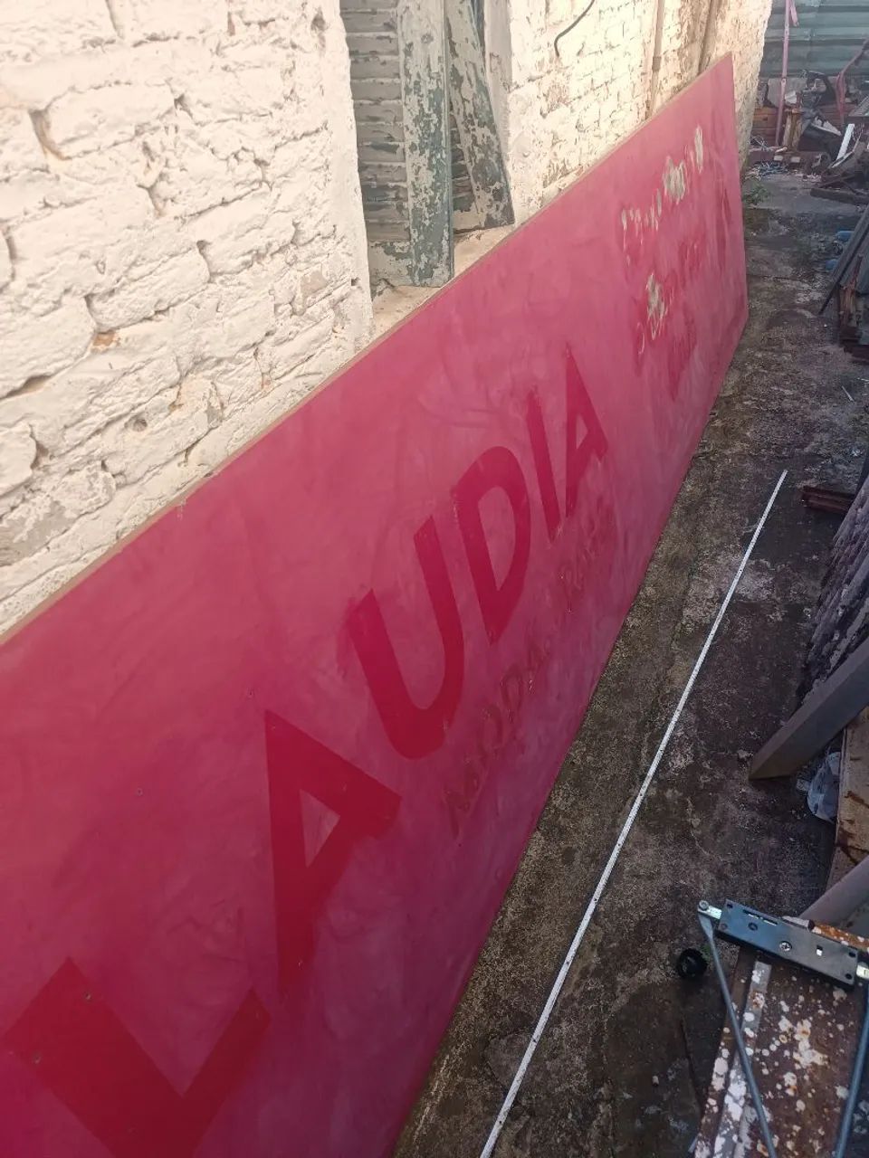 Placa comercio outdoor