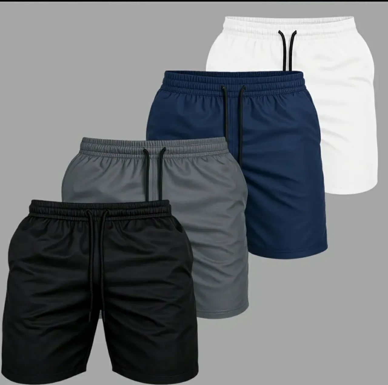 Bermuda short tactel praia academia tamanho G - Foto 4