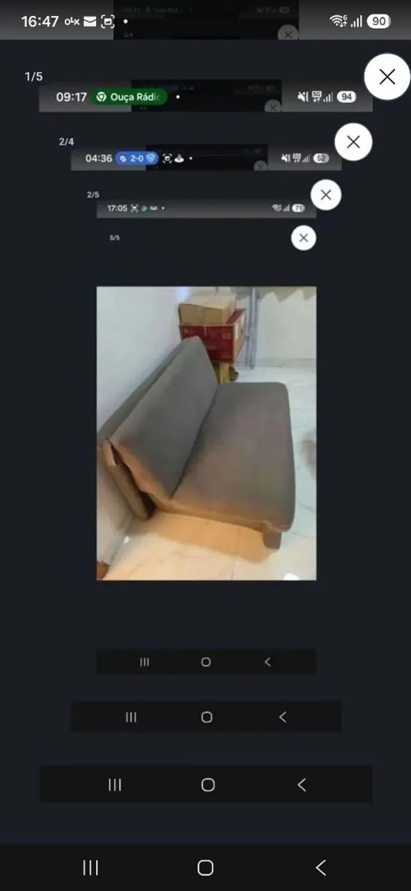 Sofá cama perfeito. 