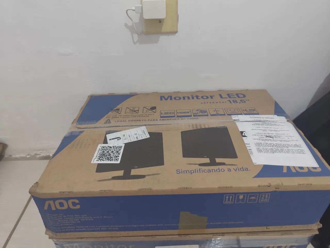 Monitor Slim AOC 18,5 polegadas HDMI - Foto 3