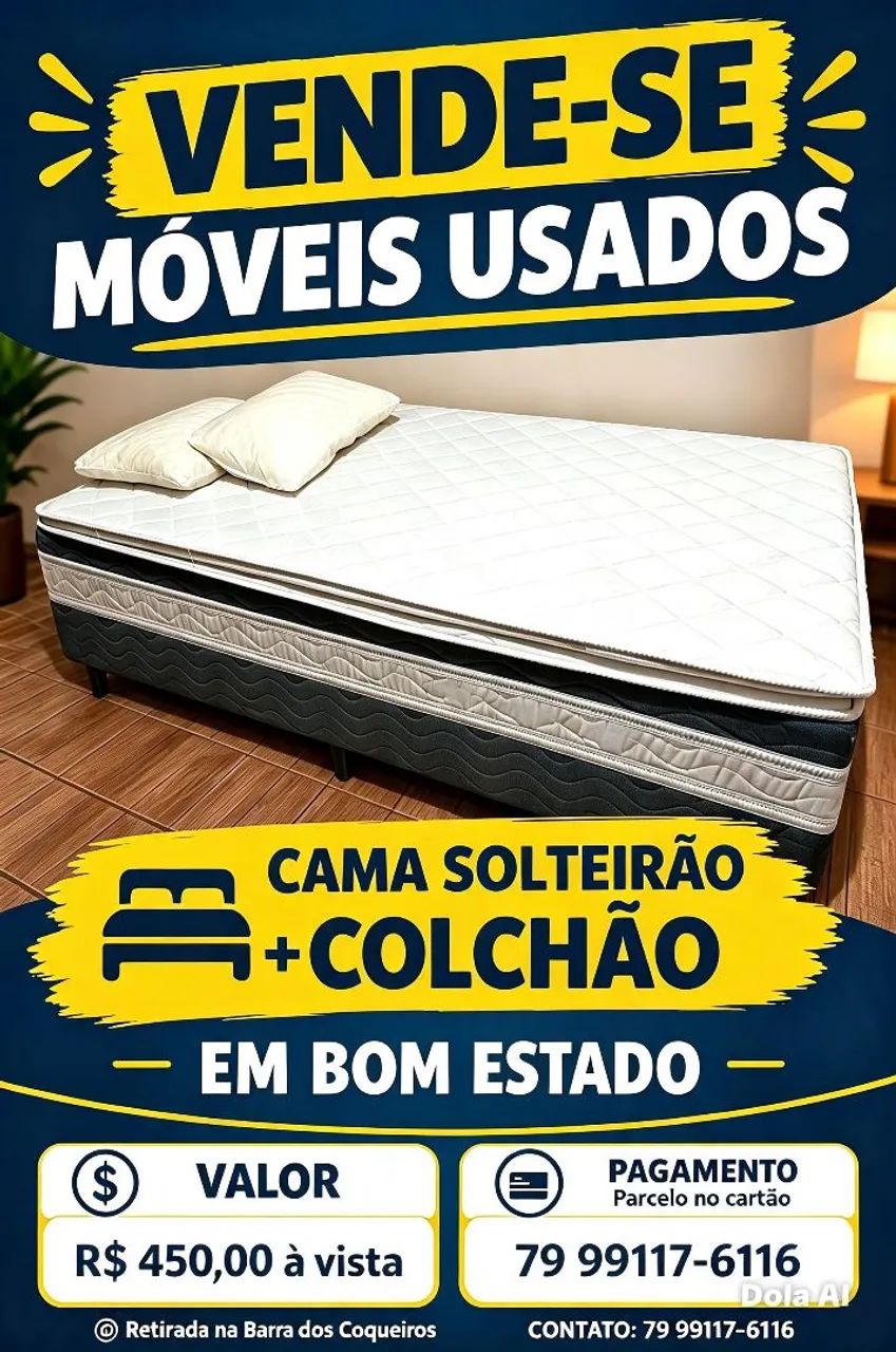 Cama box solteirão 