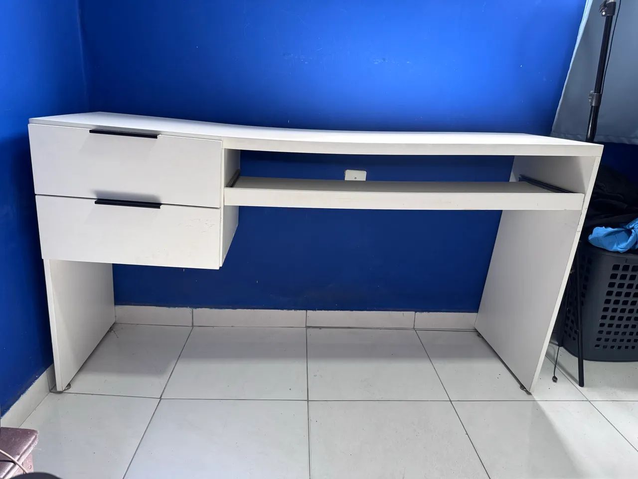 Bancada MDF 2 gavetas 1 puxada  - Foto 3