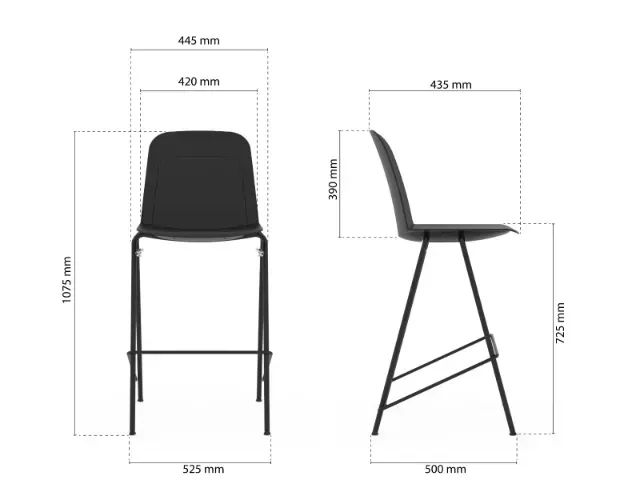 Flexform Banqueta Body Alta - Foto 5
