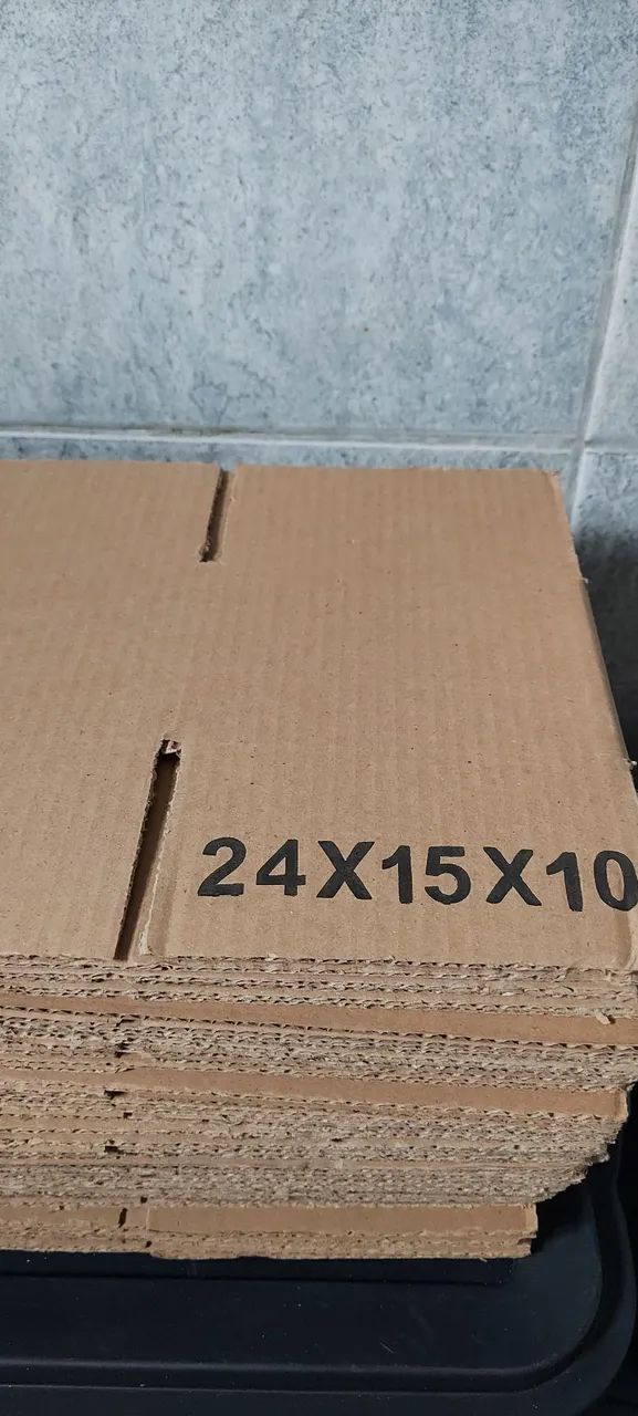 Caixas de papelão novas 33 unidades! - Foto 2
