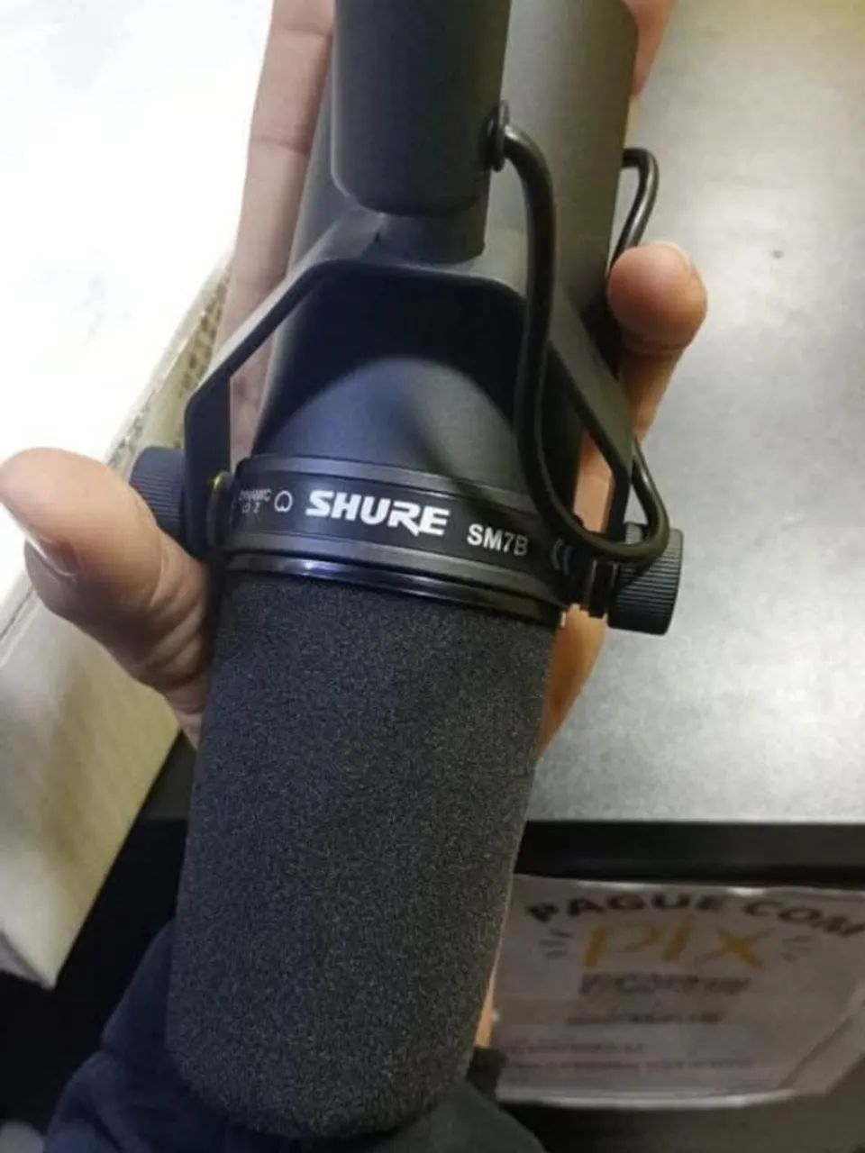 Microfone Shure SM7B Mexicano - Foto 3