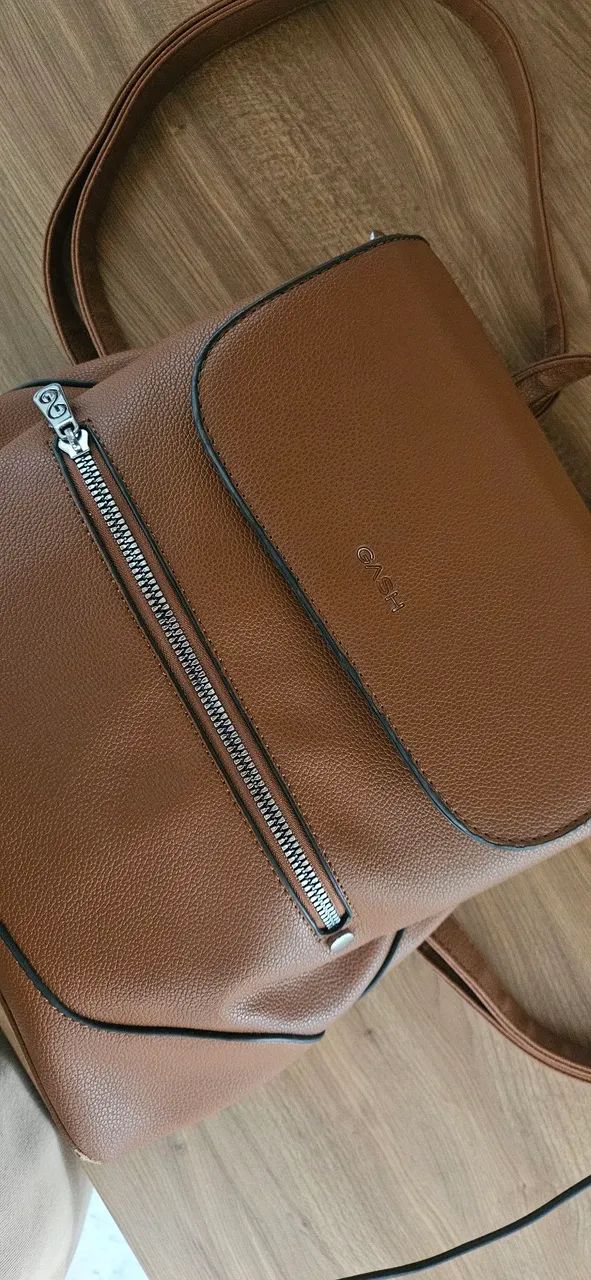 Mochila de Couro Sintético  - Foto 2