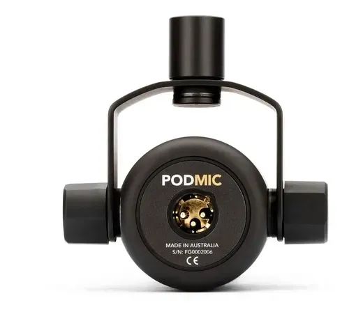 Rode Podmic Microfone Cardióide Dinâmico Cor Preta Podcast - Foto 3