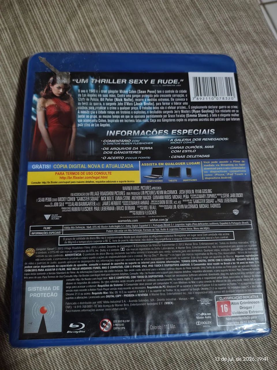 Blu-ray Carga Explosiva 2 Original e Lacrado - Foto 2