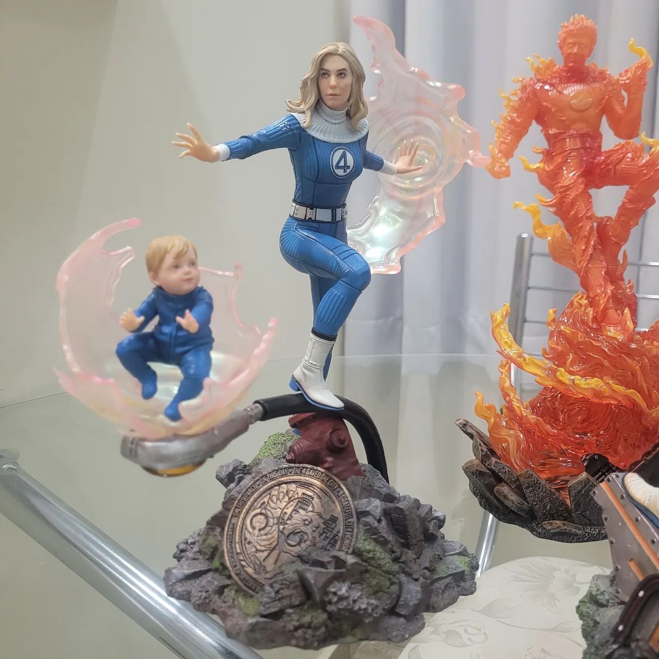 Quarteto Fantástico 1/10 iron studios (the Fantastic Four) - Foto 5
