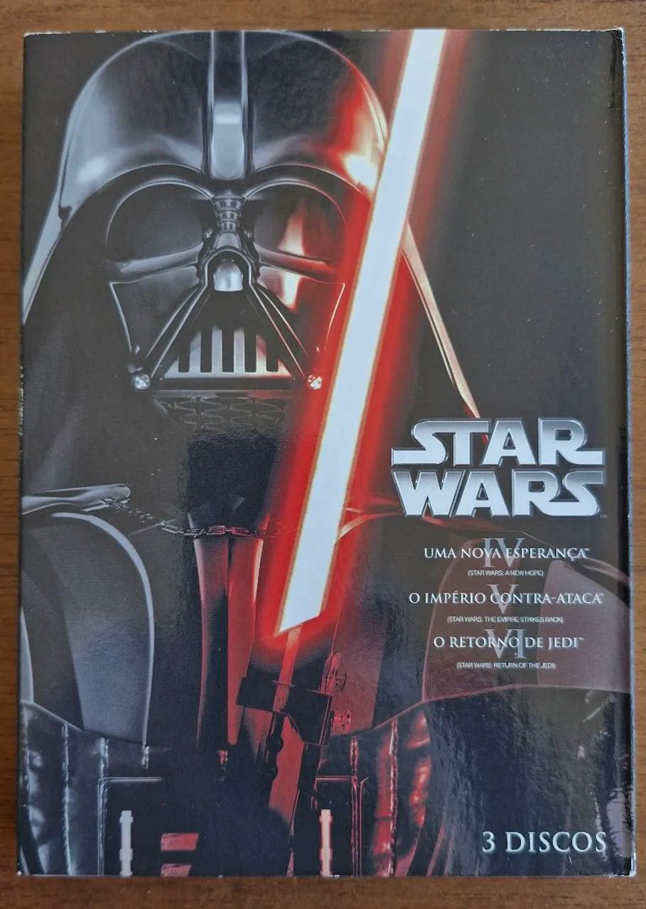 DVD Box Star Wars - Episódios IV, V e VI - CDs, DVDs etc - Chácara