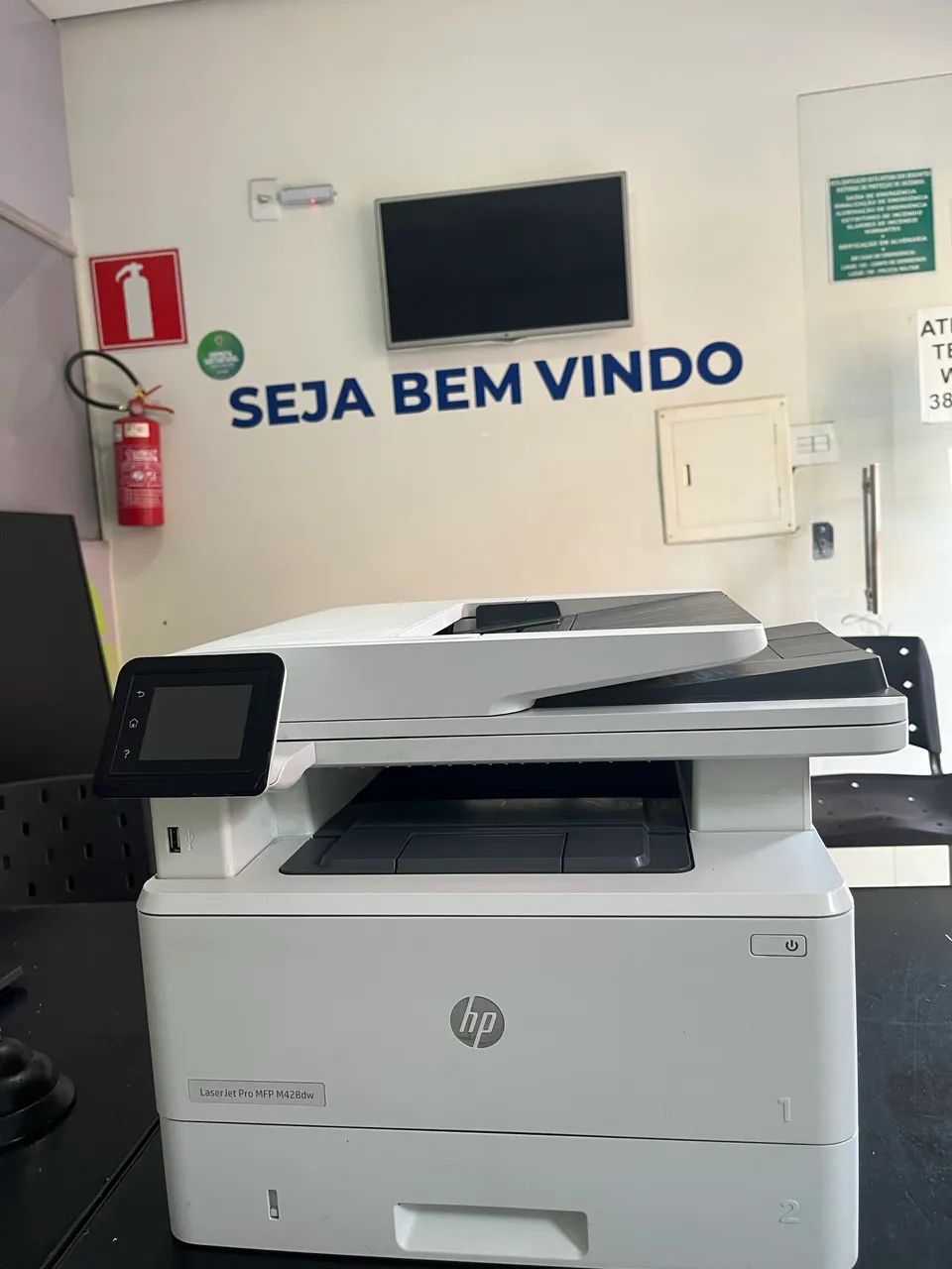Impressora laser jet pro mfp m428dw - Foto 2