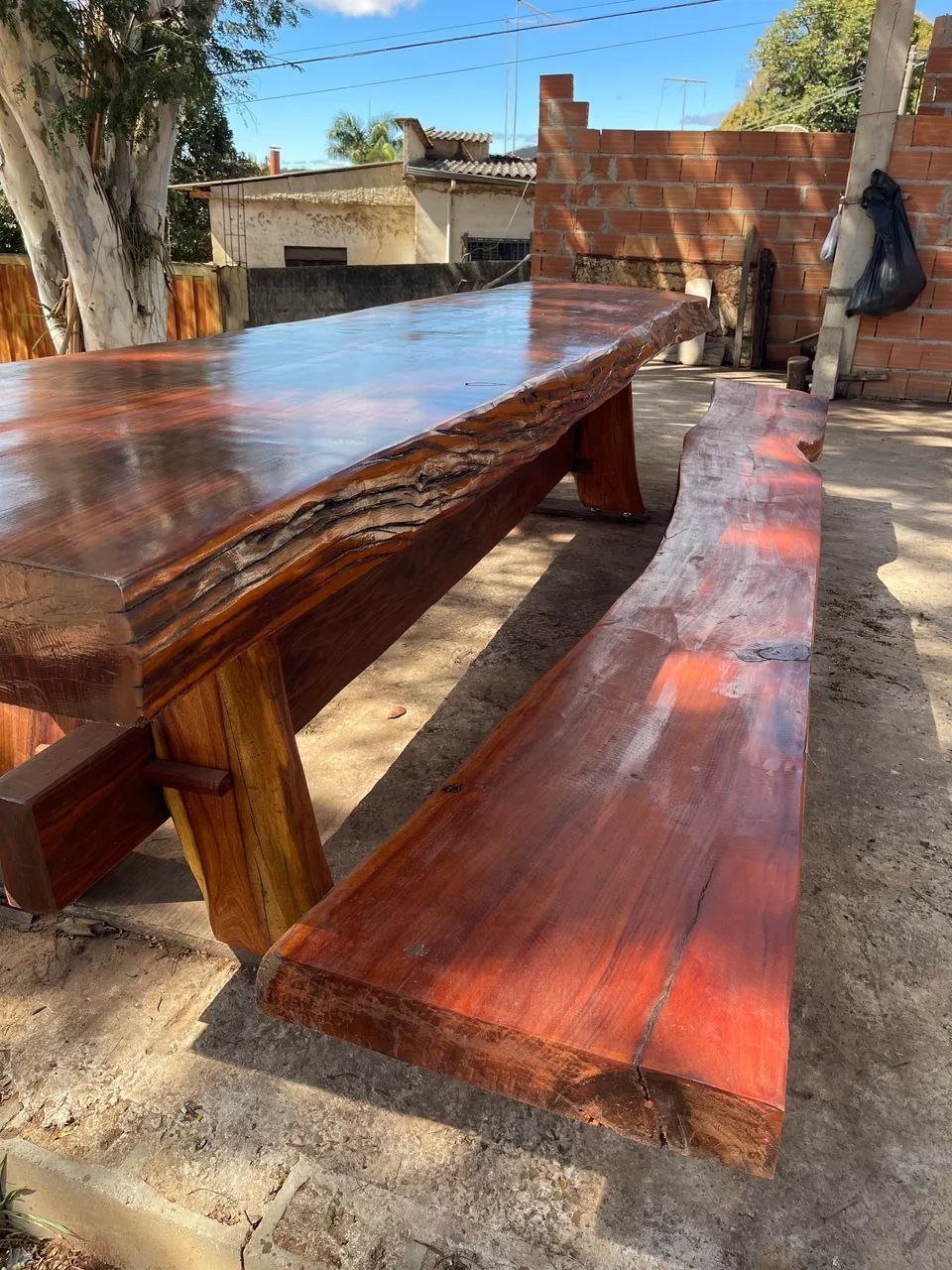 Mesa de Madeira Angico Ferro