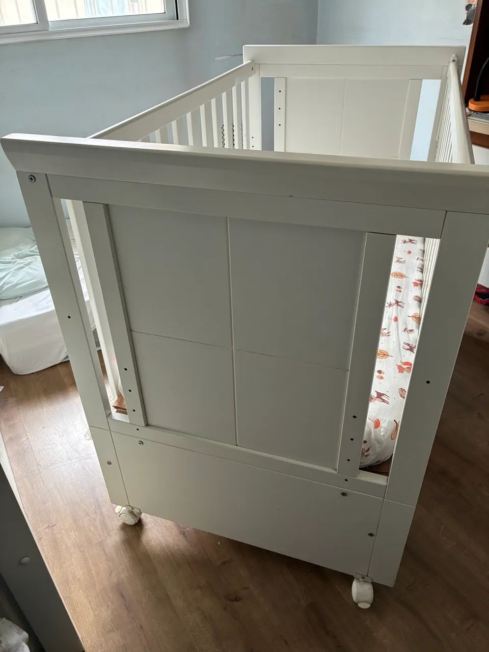 Berço Branco Alegrini com colchão - Foto 3