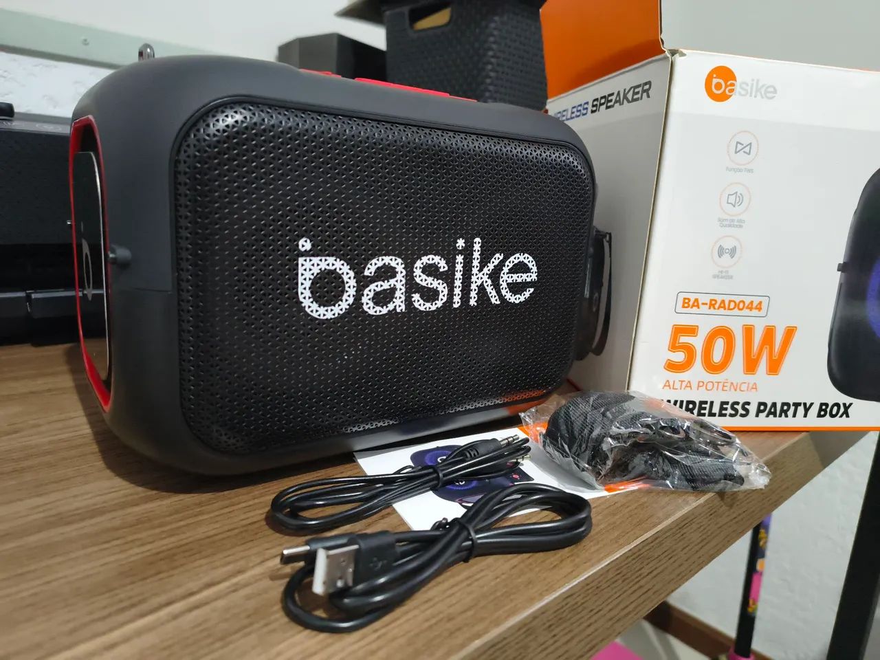 Caixa de som Basike - Foto 3