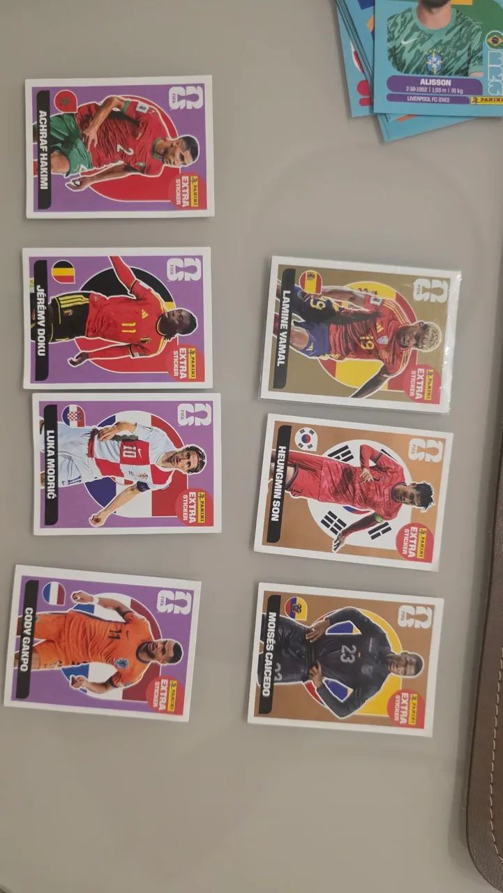 Figurinhas da copa unidades  - Foto 4