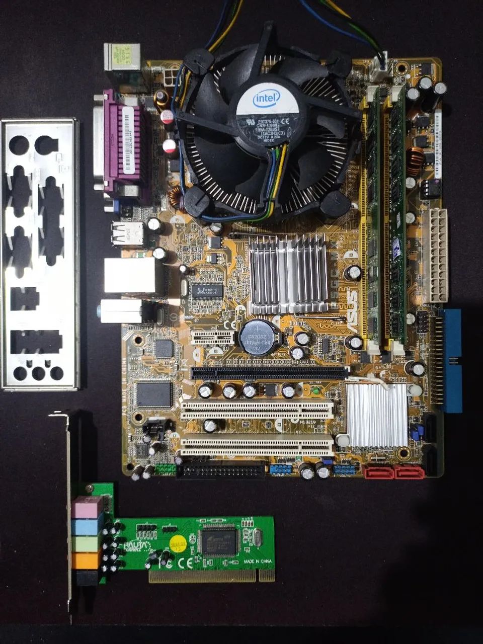 Placas mãe Asus P5GC-M Intel core 2 duo - Foto 2