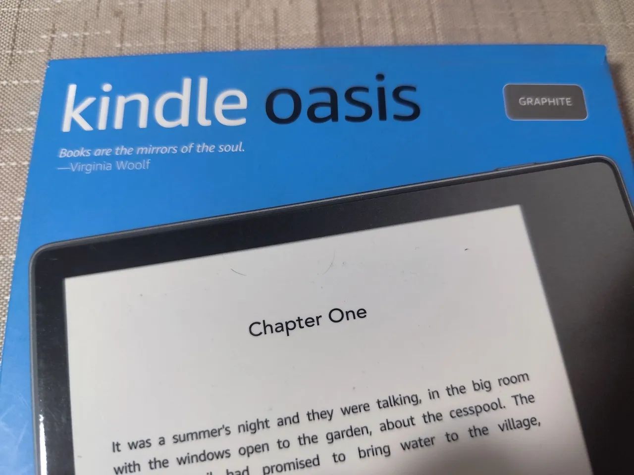Kindle Oásis G10 de 32 GB, Tela 7 pol, Alumínio (Na Caixa