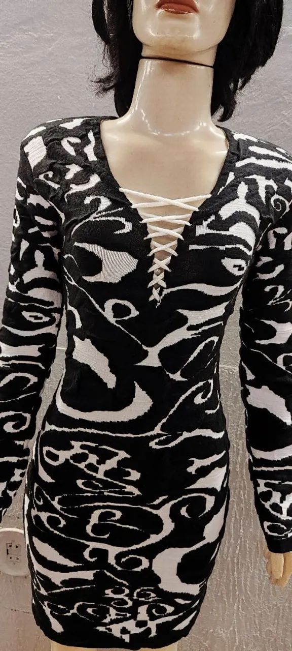 Vestido tricô modal  - Foto 4