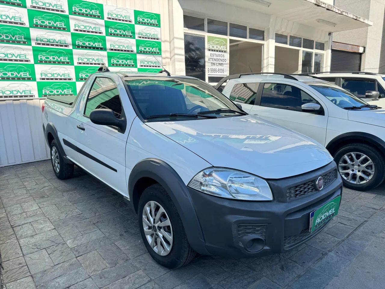 Fiat Strada Working Hard 1.4 Fire Flex 8V CS 2020 - Foto 2