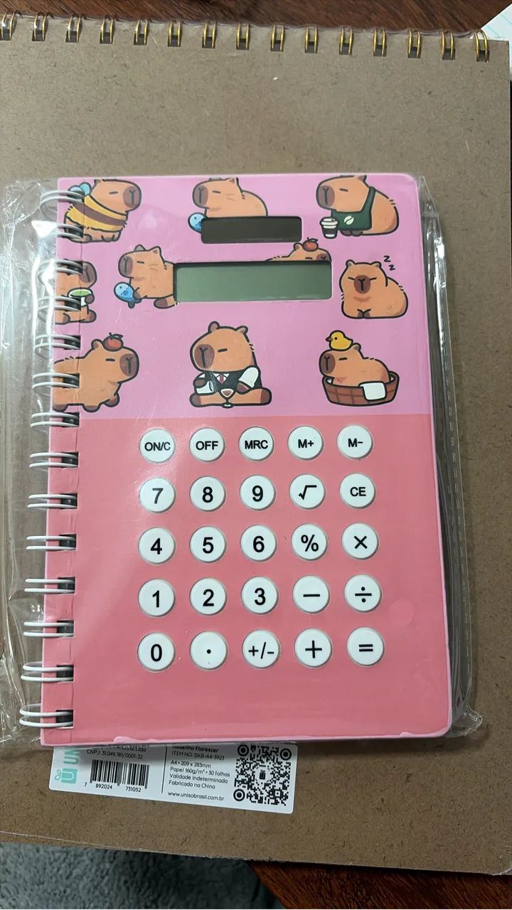 Caderno com calculadora - Foto 2