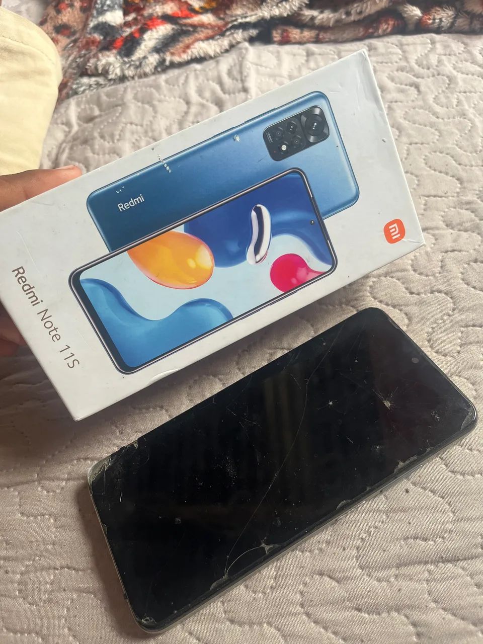 Redmi note 11s, tela quebrada  - Foto 3
