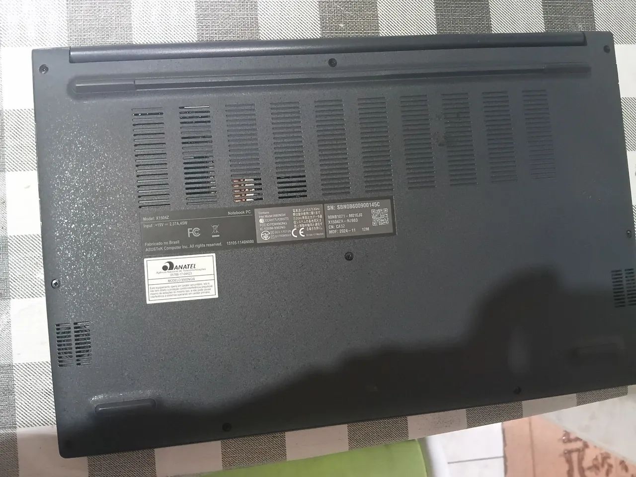 Notebook Asus vivobook 15 semi-novo