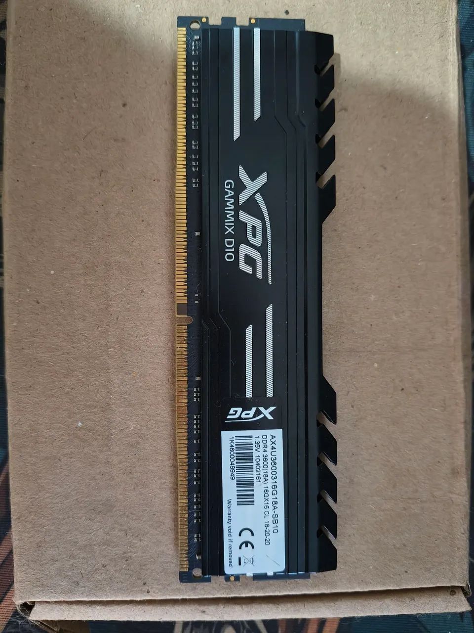 16gb Memória Ram DDR4 XPG