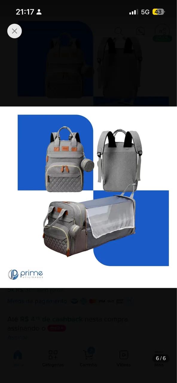 Bolsa maternidade  - Foto 2