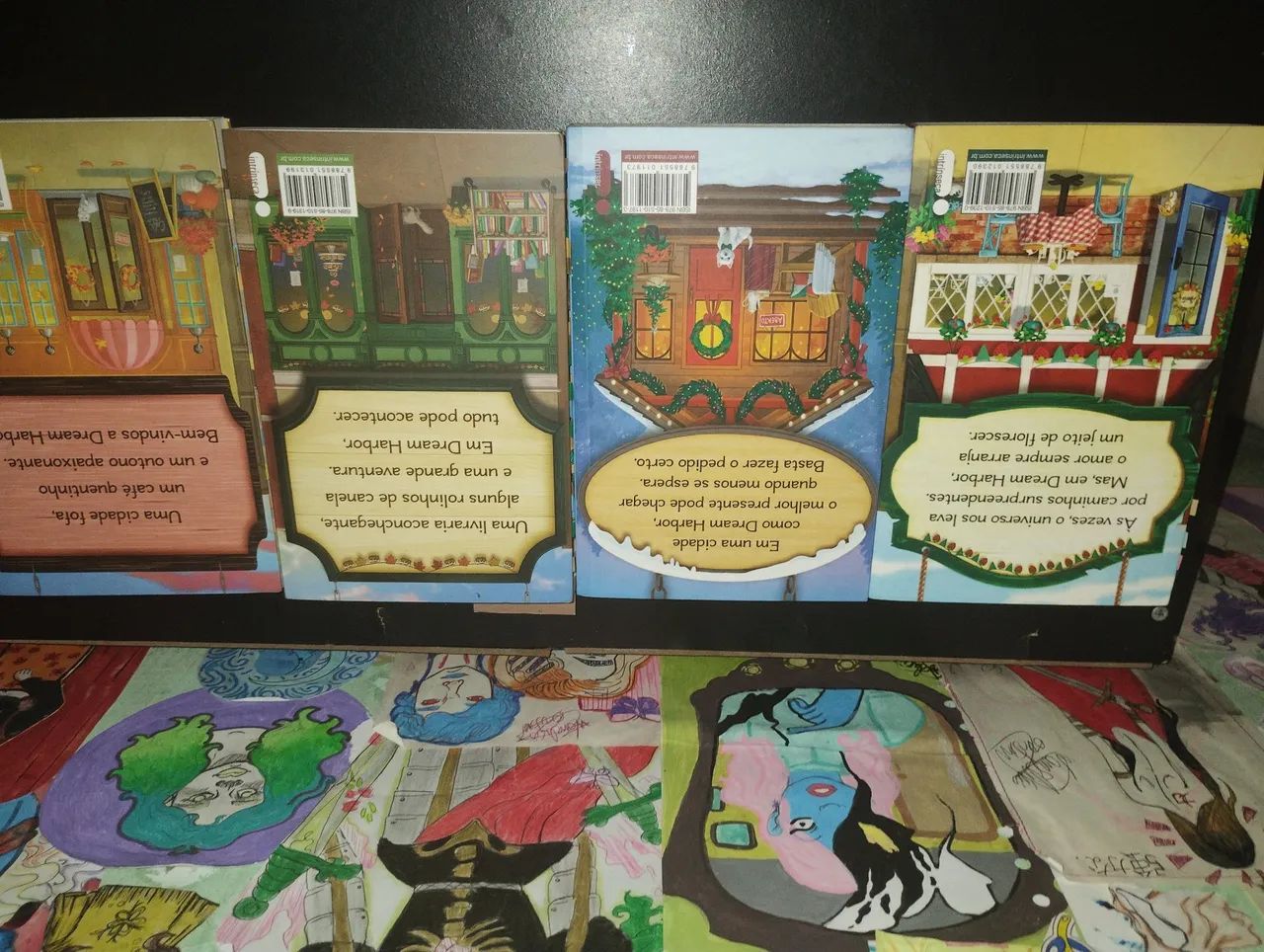 Os 4 volumes da série dream harbor - Foto 2