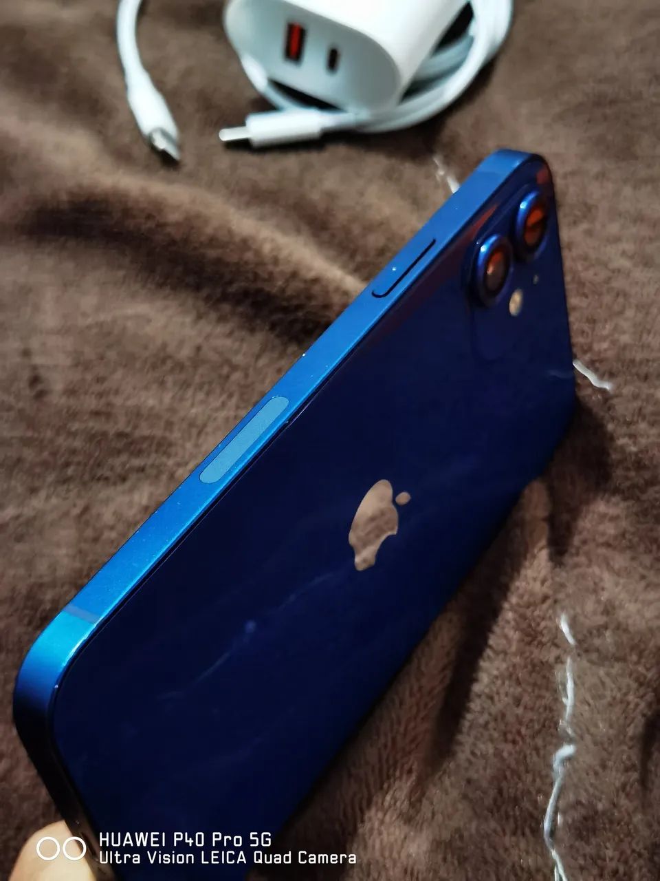 iPhone 12  256 de memória aceito trocas por Android  - Foto 4