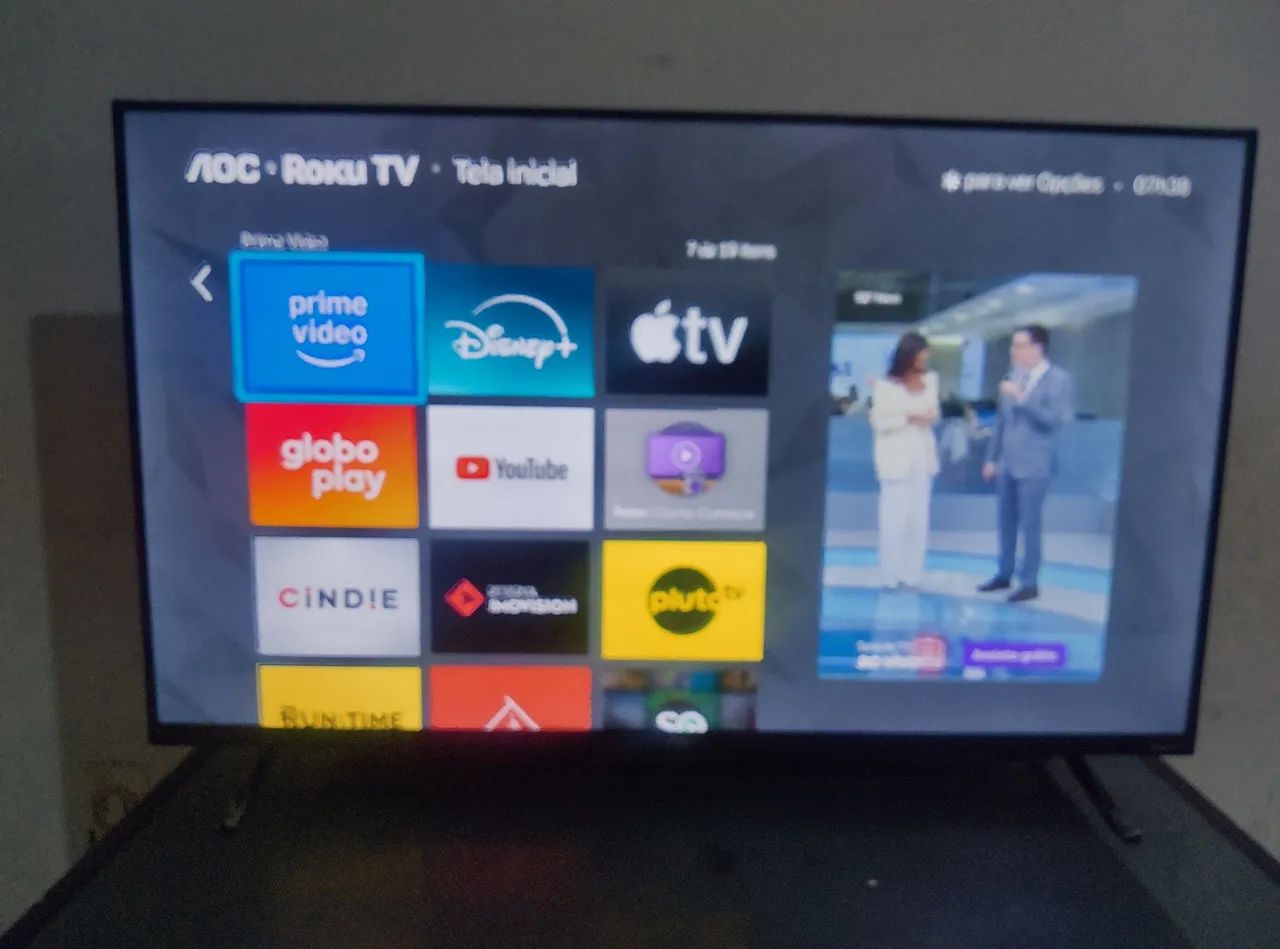 Smart TV AOC Rocku 50 polegadas - Foto 5
